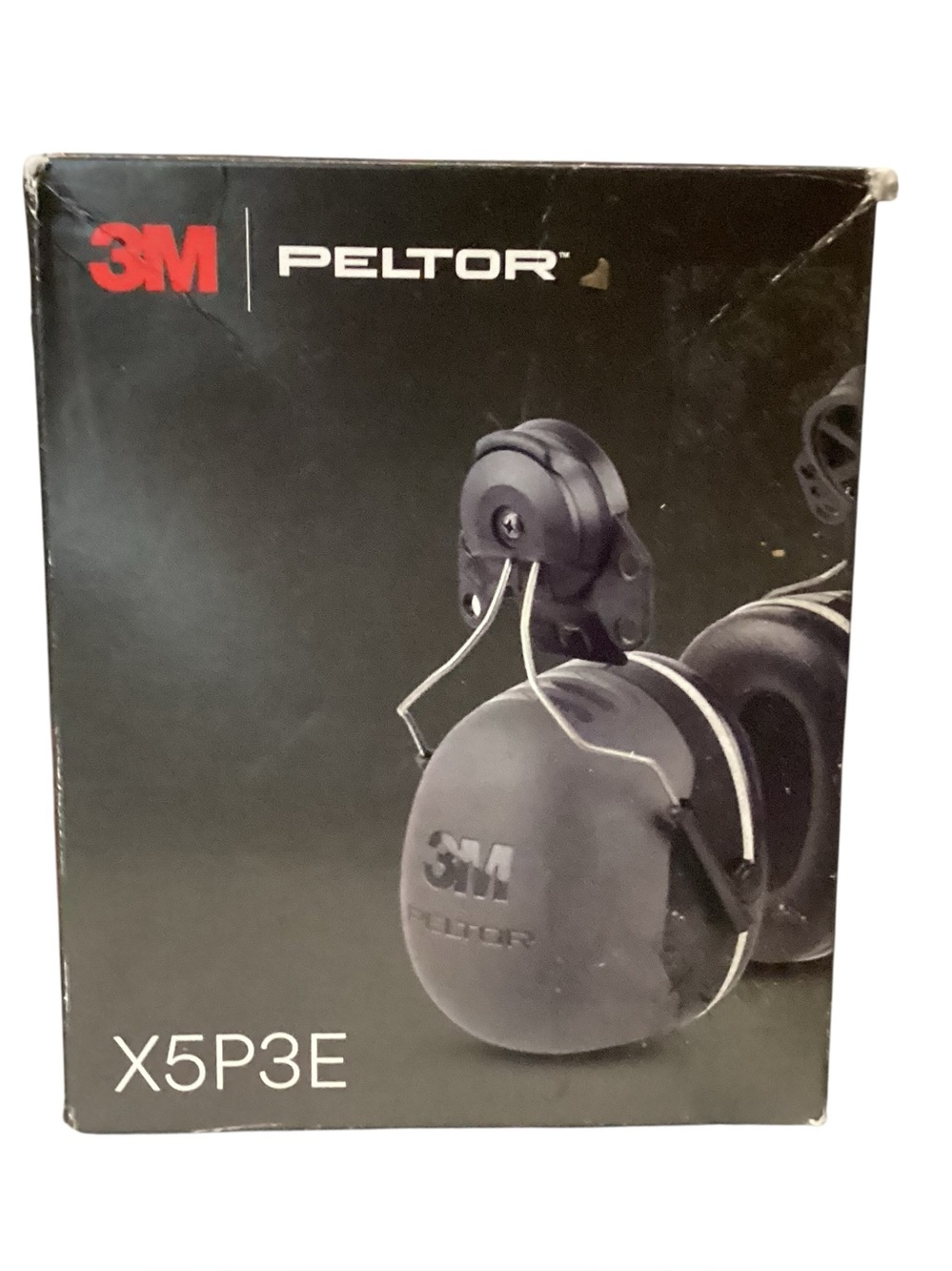 3M PELTOR X5P3E Hard Hat Hearing Protection Earmuffs NRR 31 dB Open Box
